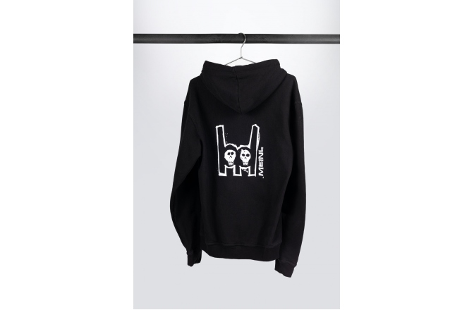 Hanorac Meinl Black Hooded Jacket With White Metal-Fork Logo On Back