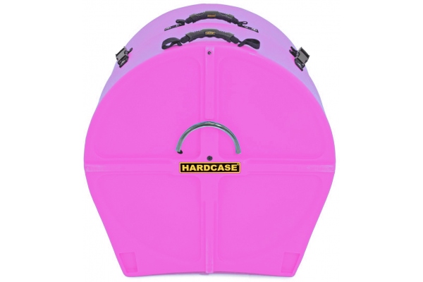 Bass Drum Case with Wheels 22" (14" - 20") - Pink / foam pads