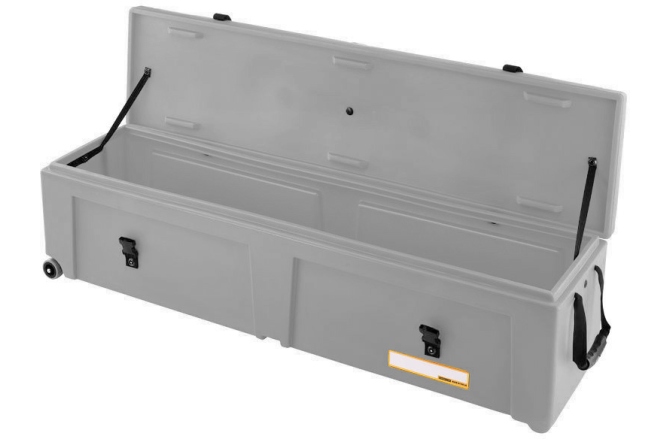 Hardcase accesorii Hardcase Hardware Case 48" with 2 wheels - Granite