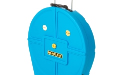 HARDCASE Cinel  Hardcase Cymbal Trolley-Case with Wheels 22" - Light Blue / for 9 Cymbals