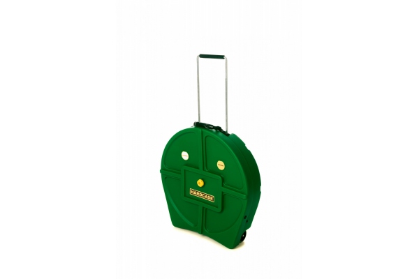 Cymbal Trolley-Case with Wheels 22" - Dark Green / for 9 Cymbals