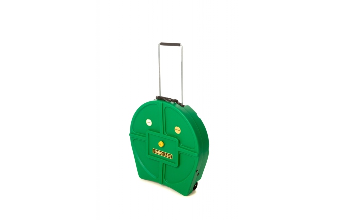 Hardcase cinele Hardcase Cymbal Trolley-Case with Wheels 22" - Light Green / for 9 Cymbals
