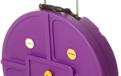Hardcase cinele Hardcase Cymbal Trolley-Case with Wheels 22" - Purple / for 9 Cymbals