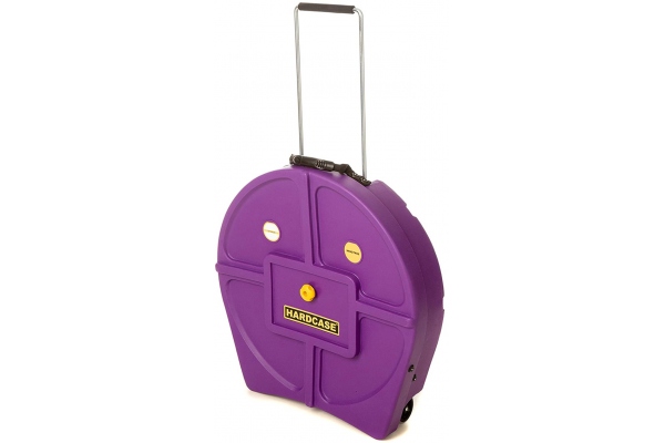 Cymbal Trolley-Case with Wheels 22" - Purple / for 9 Cymbals