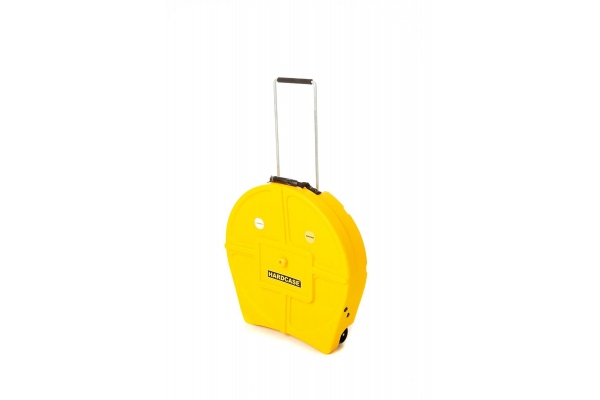 Cymbal Trolley-Case with Wheels 22" - Yellow / for 9 Cymbals