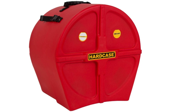 Hardcase Floor Tom Hardcase Floor Tom Case 14" - Red / foam pads