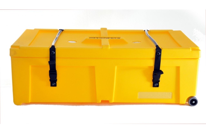 Hardcase pentru accesorii Hardcase Hardware Case 28" with 2 Wheels - Yellow