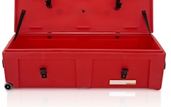 Hardcase pentru accesorii Hardcase Hardware Case - red with 2 wheels
