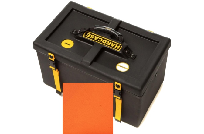 Hardcase pentru hardware Hardcase Double Bass Pedal - orange