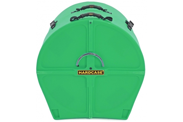 Bass Drum Case with Wheels 16" (14" - 20") - Light Green / fully lined