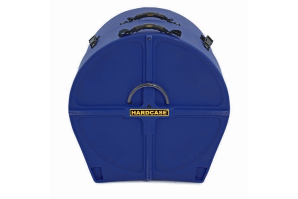 Bass Drum Case with Wheels 18" (14" - 20") - Dark Blue / fully lined