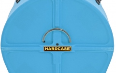 Hardcase Power Bass Hardcase Power Bass Drum Case 28" x 14" - Light Blue / foam pads