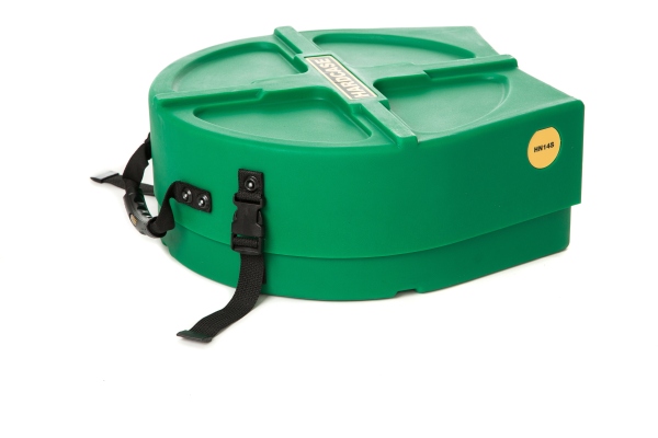 Snare Case 10" (5&#8220; &#8211; 8&#8220;) - Dark Green / fully lined