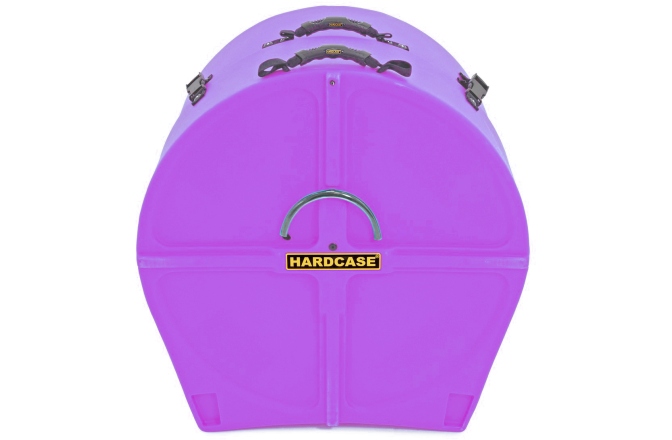Hardcase Tobe Hardcase Bass Drum Case with Wheels 20" (14" - 20") - Purple / fully lined