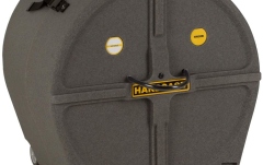 Hardcase tobe  Hardcase Bass Drum Case with Wheels 24" (14" - 20") - Granite / fully lined