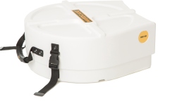 Hardcase Tom Hardcase Tom Case 10" (8" - 10") - White / fully lined