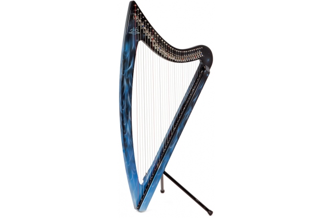 Harpa electrica Camac Harps DHC Blue Light 36 TrueFire