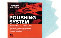 Hârtie lustruit taste Daddario Fret Polishing System