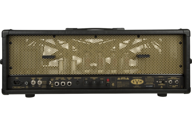 Elektromos gitár fej EVH 5150IIIS 100W EL34 Head Black 230V EUR