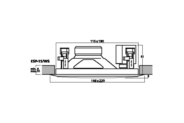 Monacor ESP-15/WS — 2