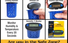 Hidrometru pentru chitară Music Nomad HONE - Guitar Hygrometer