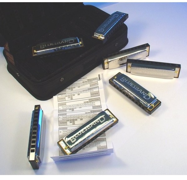 Hohner Blues Harmonica Set Set muzicute SoundCreation