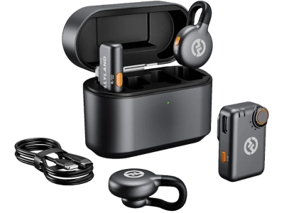 LARK M2S Wireless Lavalier Microphone Combo Space Grey