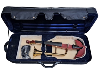 Cutie vioara cu goarna