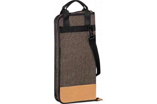 Classic Woven Stick Bag - Mocha Tweed