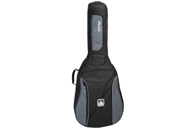 Husă chitară acustică Tontrager TG25D/GB  Dreadnought Guitar Bag grey-black