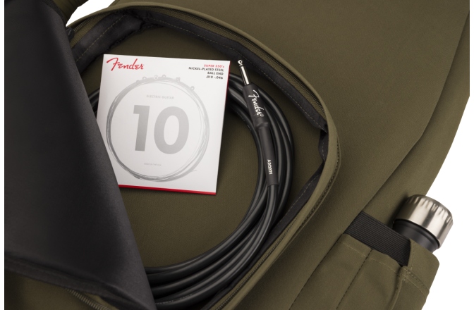 Husă chitară electrică Fender Troubadour Electric Guitar Gig Bag Olive