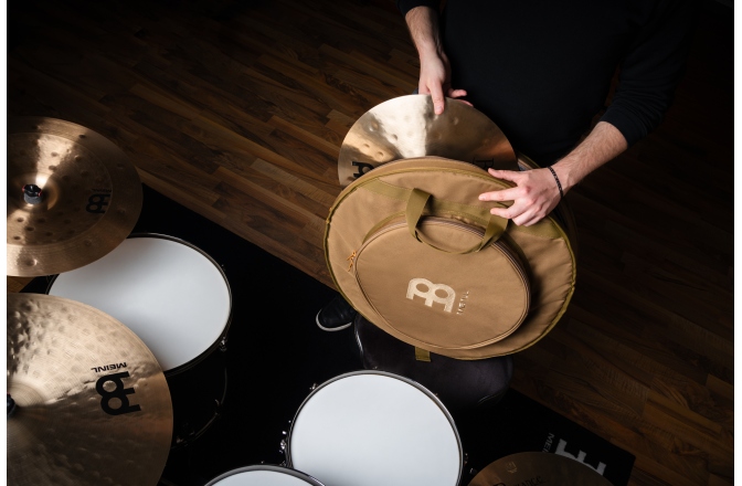 Husă cinele Meinl 22" Pro Cymbal Backpack - Coyote Brown