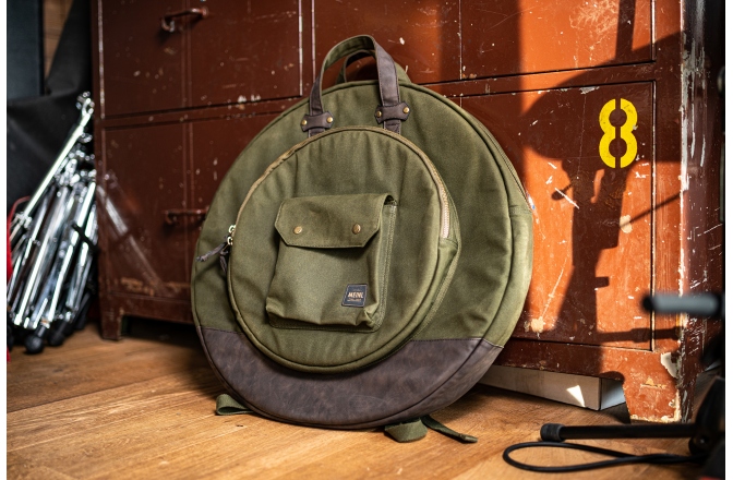 Husă cinele Meinl Canvas Collection Cymbal Bag 22" - Forest Green