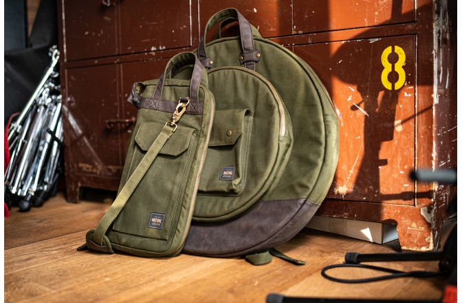 Husă cinele Meinl Canvas Collection Cymbal Bag 22" - Forest Green