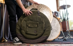 Husă cinele Meinl Canvas Collection Cymbal Bag 22" - Forest Green