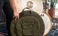 Husă cinele Meinl Canvas Collection Cymbal Bag 22" - Forest Green