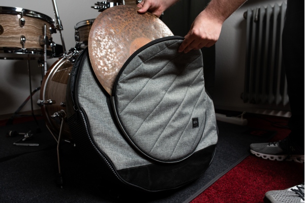 Classic Woven Cymbal Bag 22&#8221; - Heather Gray
