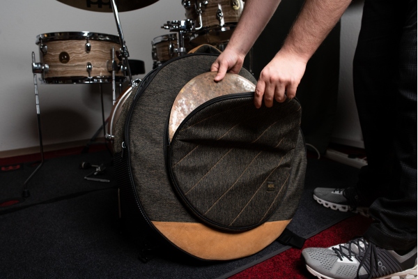 Classic Woven Cymbal Bag 22&#8221; - Mocha Tweed