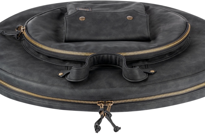 Husă cinele Meinl Vintage Hyde Cymbal Bag 22' Black MVHC22BK