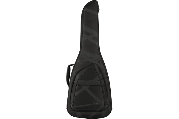 Striped Gig Bag Black and Gray