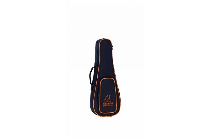 Husă Ukulele Ortega Economy Series  Sopranino-Ukulele-Bag - Black/Orange