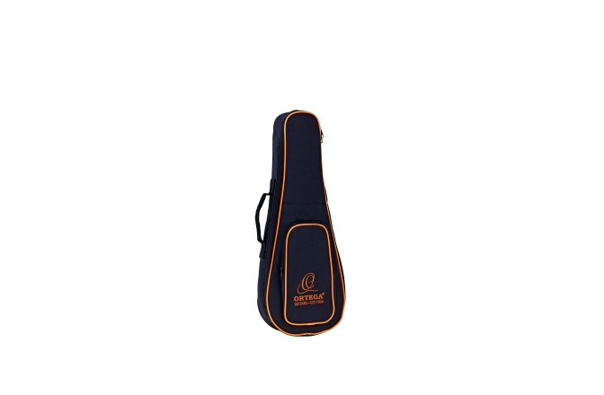 Husă Ukulele Ortega Economy Series  Sopranino-Ukulele-Bag - Black/Orange