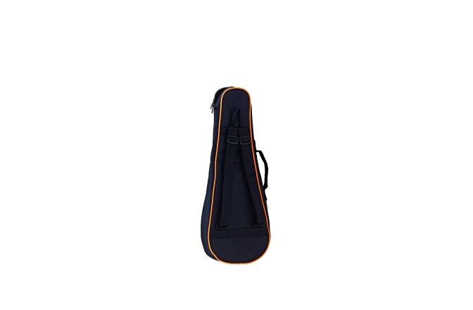 Husă Ukulele Ortega Economy Series  Sopranino-Ukulele-Bag - Black/Orange
