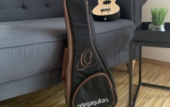 Husă Ukulele Ortega Pro Series Soprano-Ukulele-Bag - Brown/Black