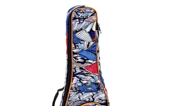 Husă ukulele tenor Ortega KEIKI Gigbag for Tenor Ukuleles with Shoulder Straps - Samurai