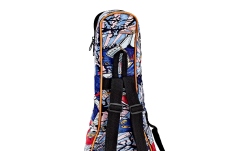 Husă ukulele tenor Ortega KEIKI Gigbag for Tenor Ukuleles with Shoulder Straps - Samurai