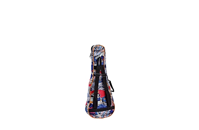 Husă ukulele tenor Ortega KEIKI Gigbag for Tenor Ukuleles with Shoulder Straps - Samurai