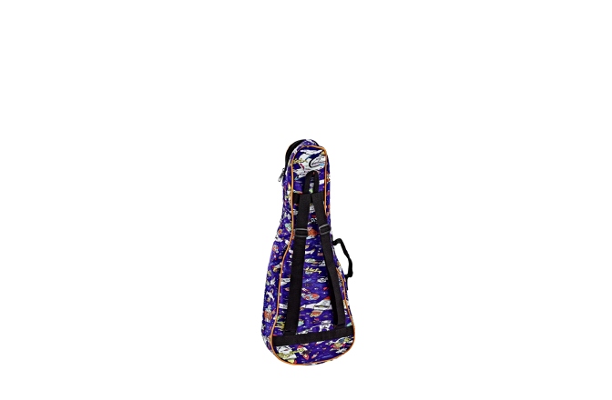 Husă ukulele tenor Ortega KEIKI Gigbag for Tenor Ukuleles with Shoulder Straps - Spaceman