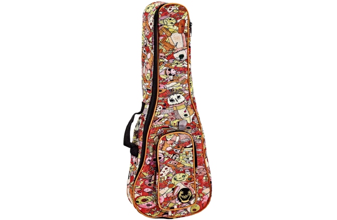 Husă ukulele tenor Ortega KEIKI Gigbag for Tenor Ukuleles with Shoulder Straps - Voodoo Puppet