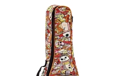 Husă ukulele tenor Ortega KEIKI Gigbag for Tenor Ukuleles with Shoulder Straps - Voodoo Puppet